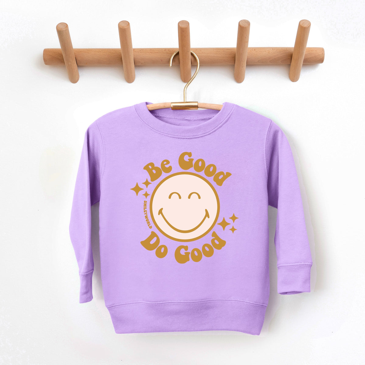 SmileyWorld Be Good Do Good Smiley Face - Toddler Graphic Sweatshirt