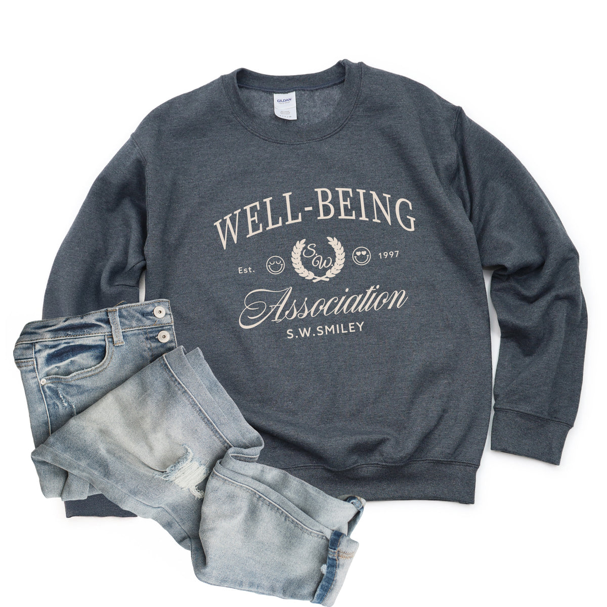 S.W.Smiley Well-Being Association - Women's Graphic Sweatshirt