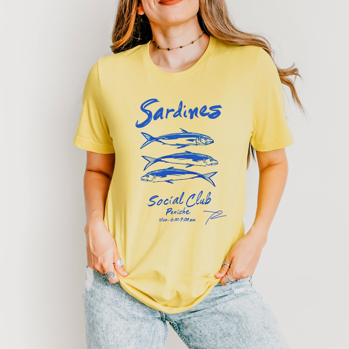 Sardines Social Club - Short Sleeve Tee