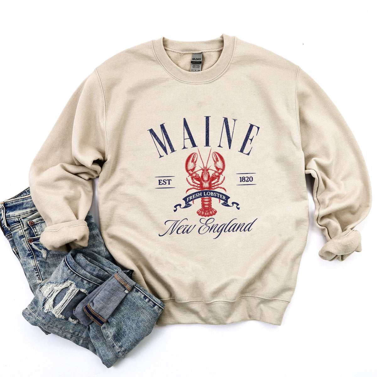Maine New England - Women's Sweatshirt
