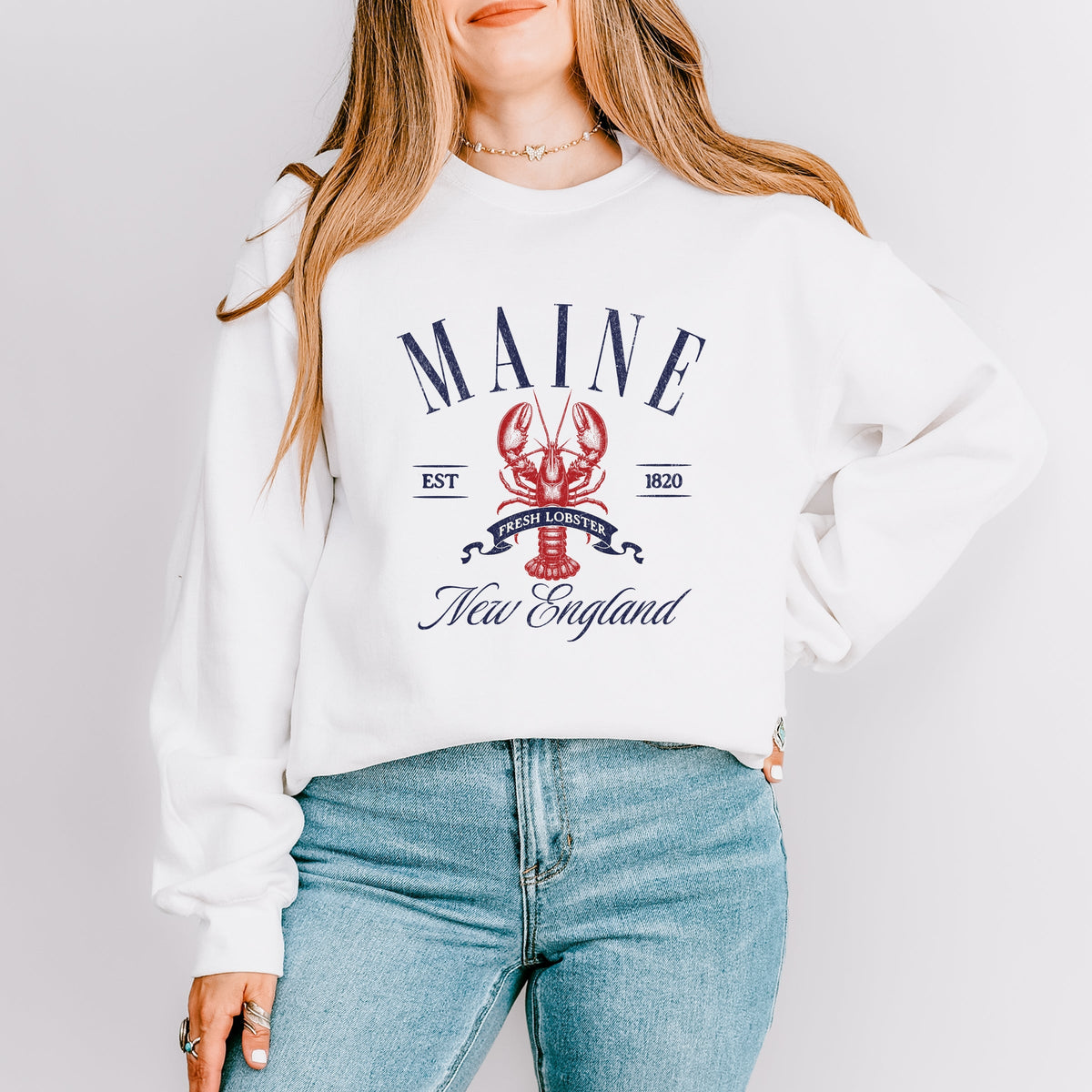 Maine New England - Women's Sweatshirt