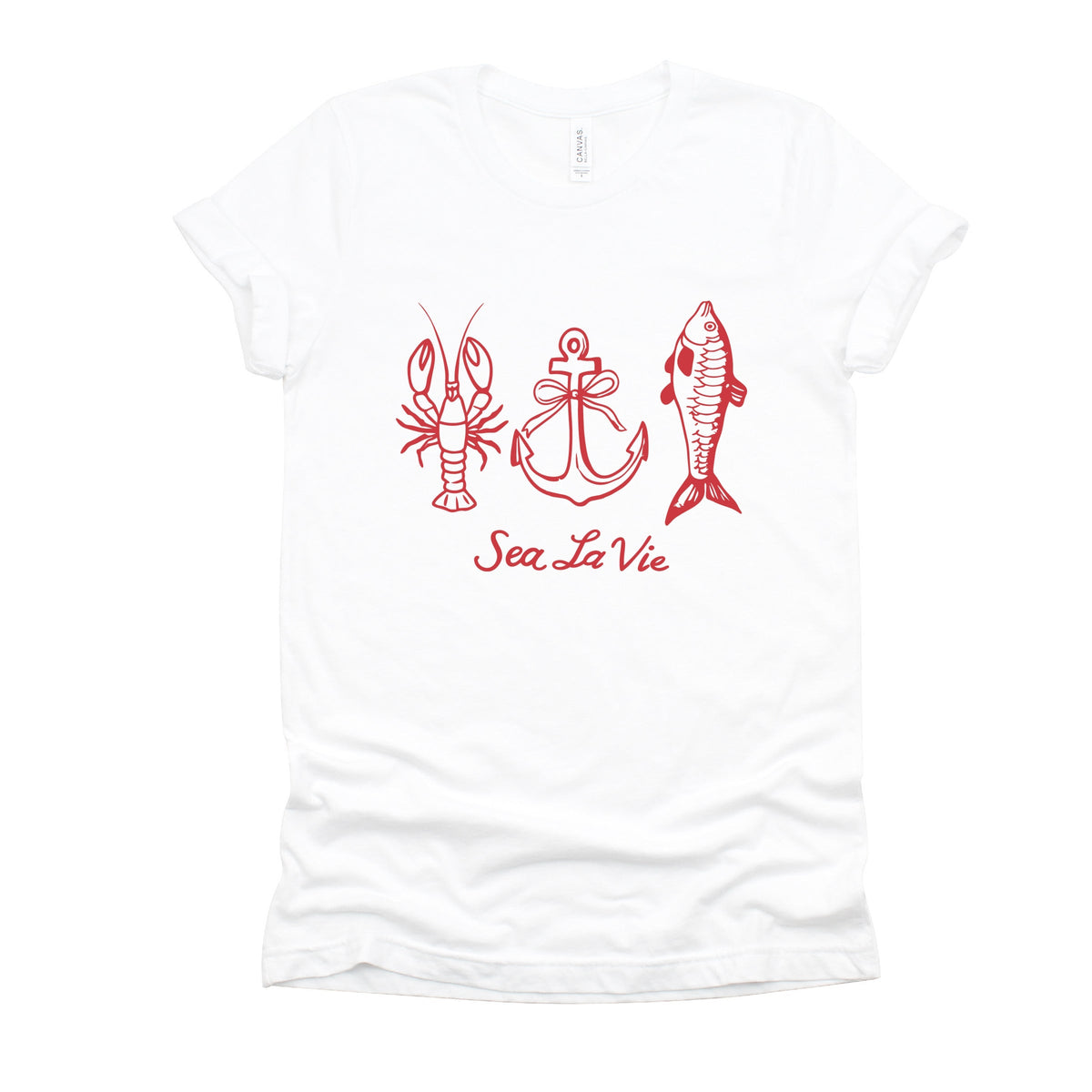 Sea La Vie 3 Across - Women's Short Sleeve Tee