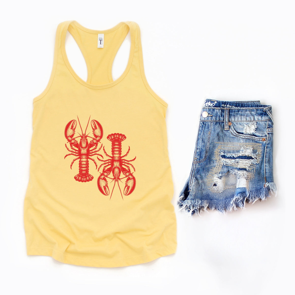 Two Lobsters - Women's Racerback Tank