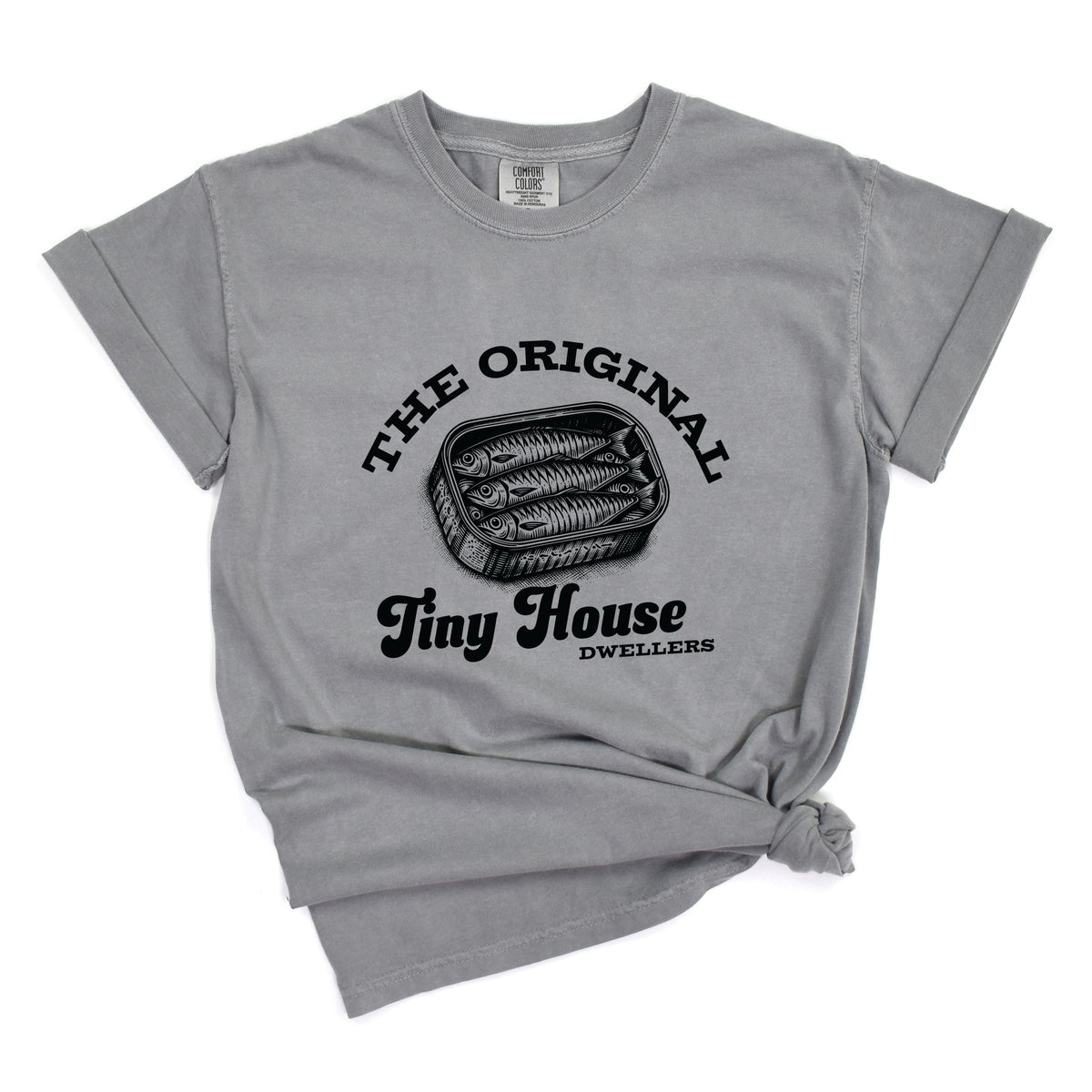 Original Tiny House Dwellers - Women's Garment Dyed Tee