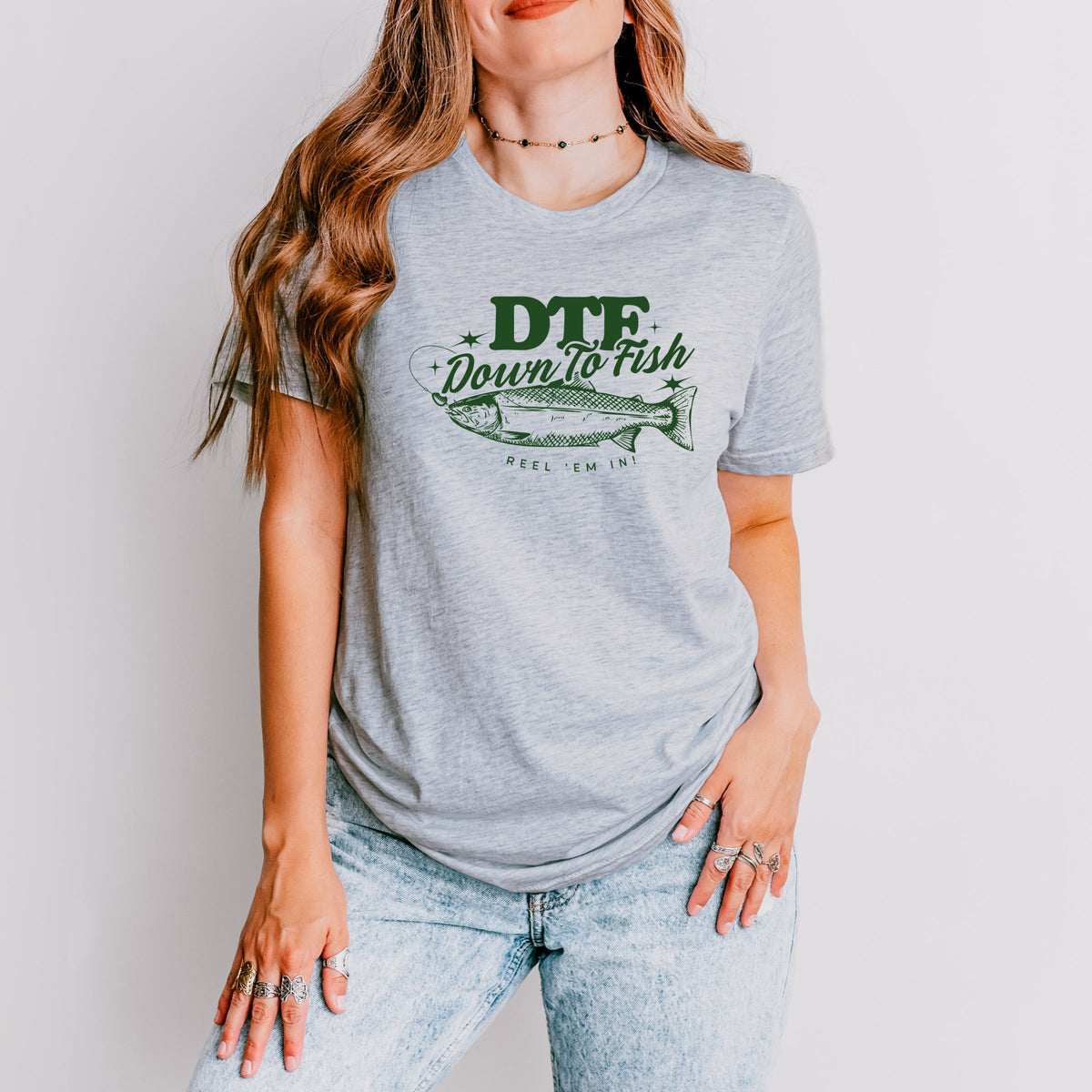 Down To Fish - Women's Short Sleeve Graphic T-Shirt