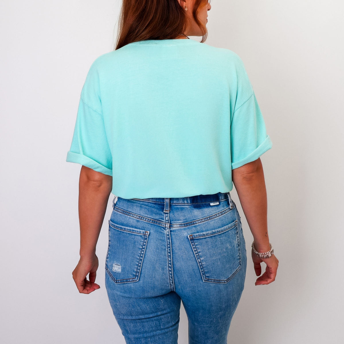 To The Sea Creatures - Women's Garment Dyed Graphic T-Shirt