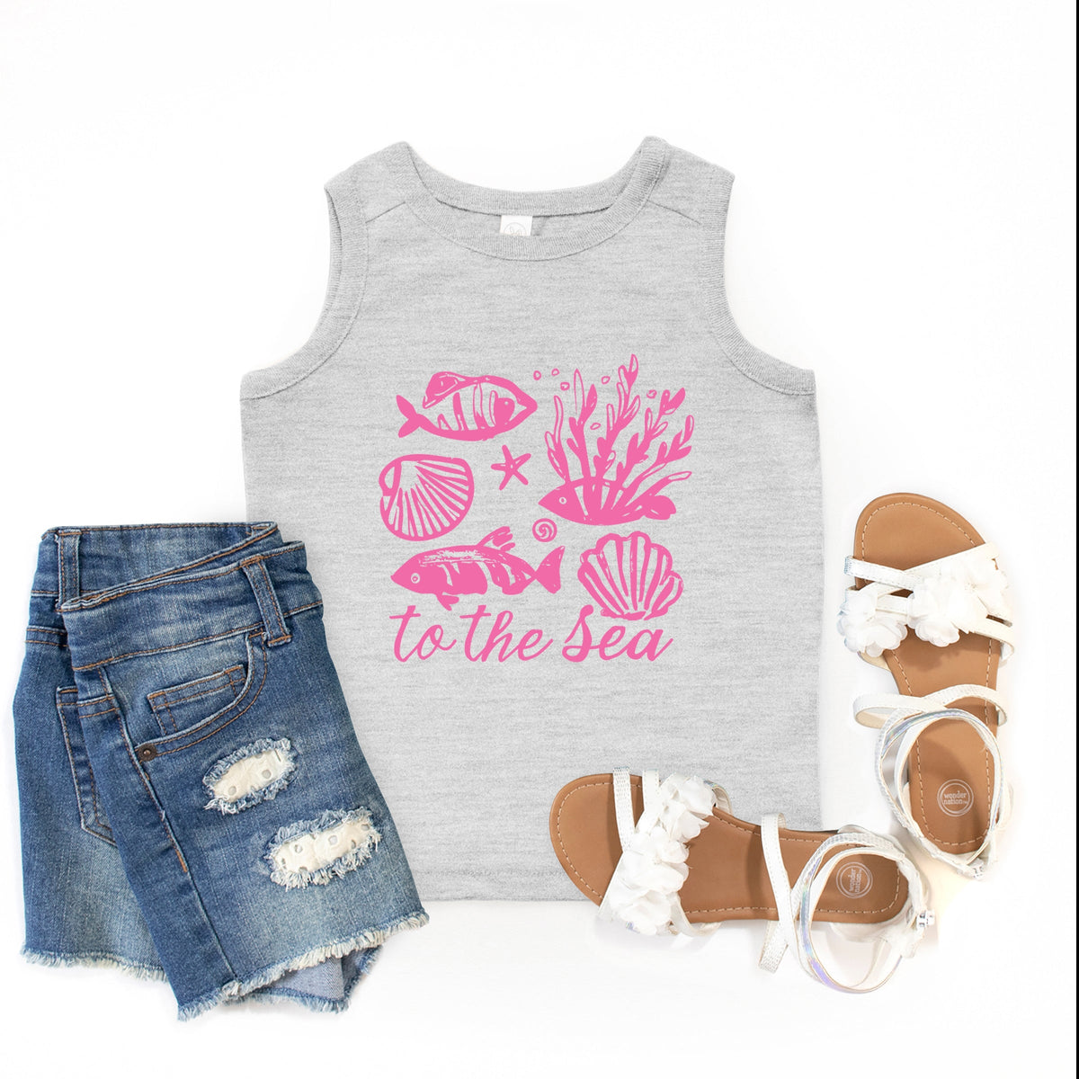 To The Sea Creatures - Youth Tank Top