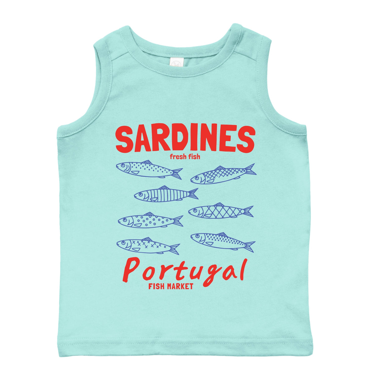 Sardines Portugal Fish Market - Toddler Graphic Tank