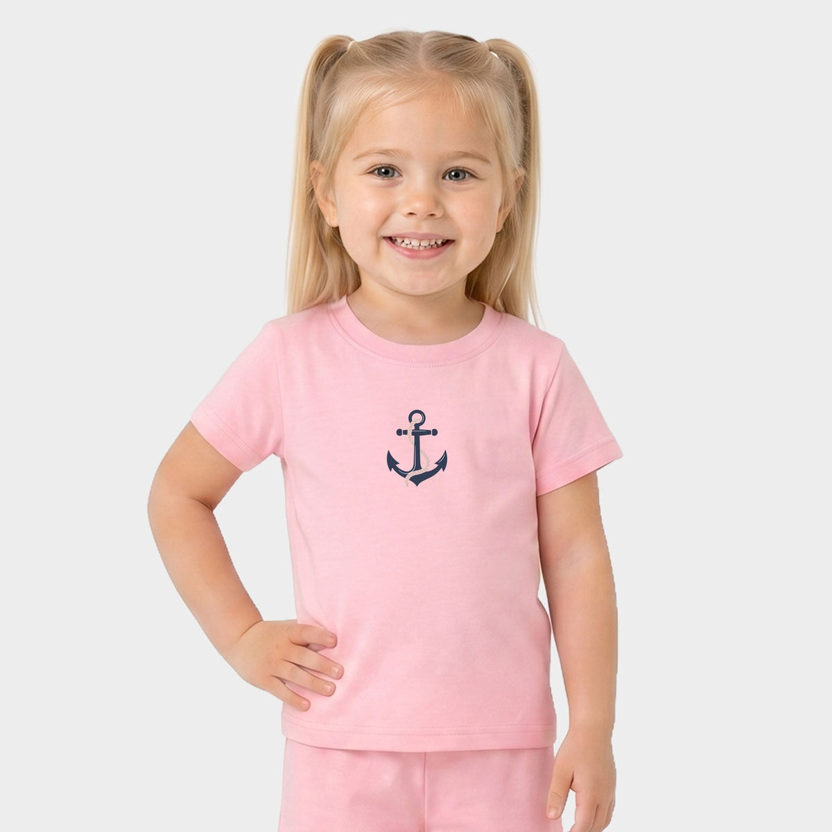 Anchor and Rope - Toddler Crew Shorts Set