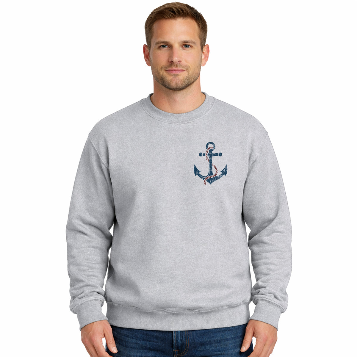Lighthouse Guardian Of All Mariners - Men's Graphic Sweatshirt