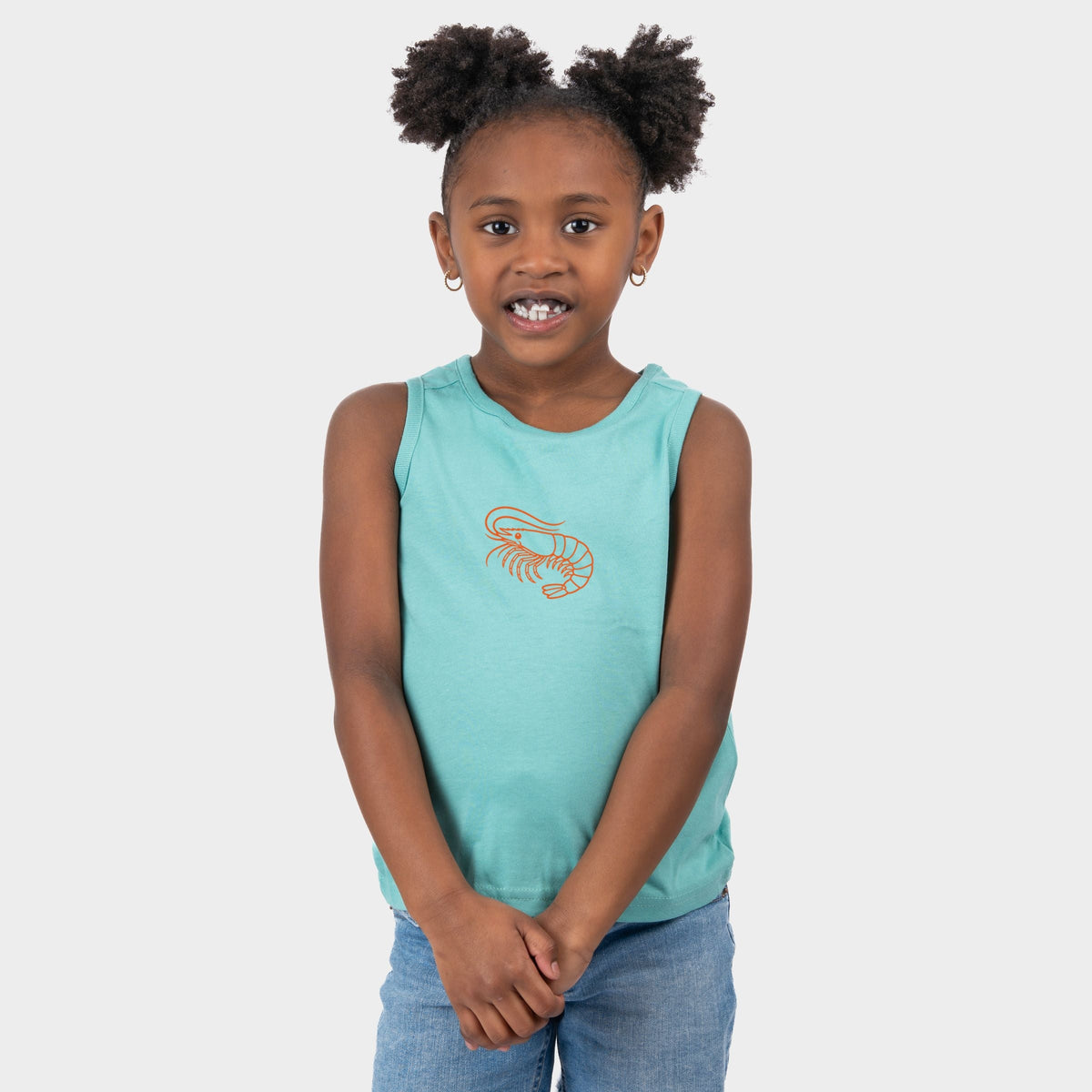 Shrimp Outline - Youth Tank Top