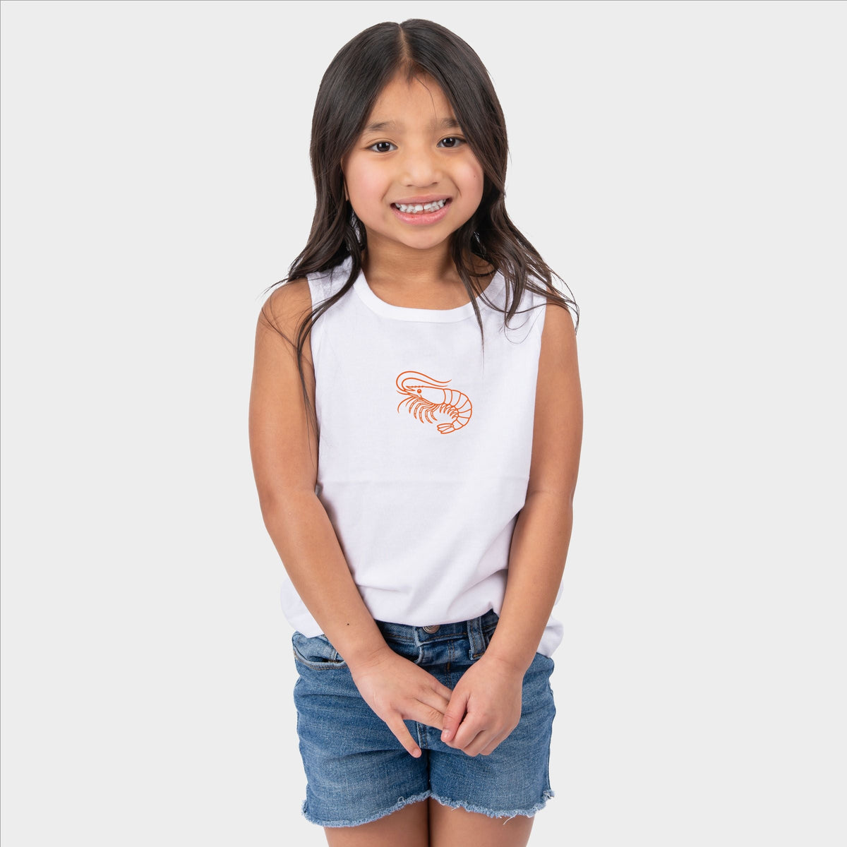 Shrimp Outline - Youth Tank Top