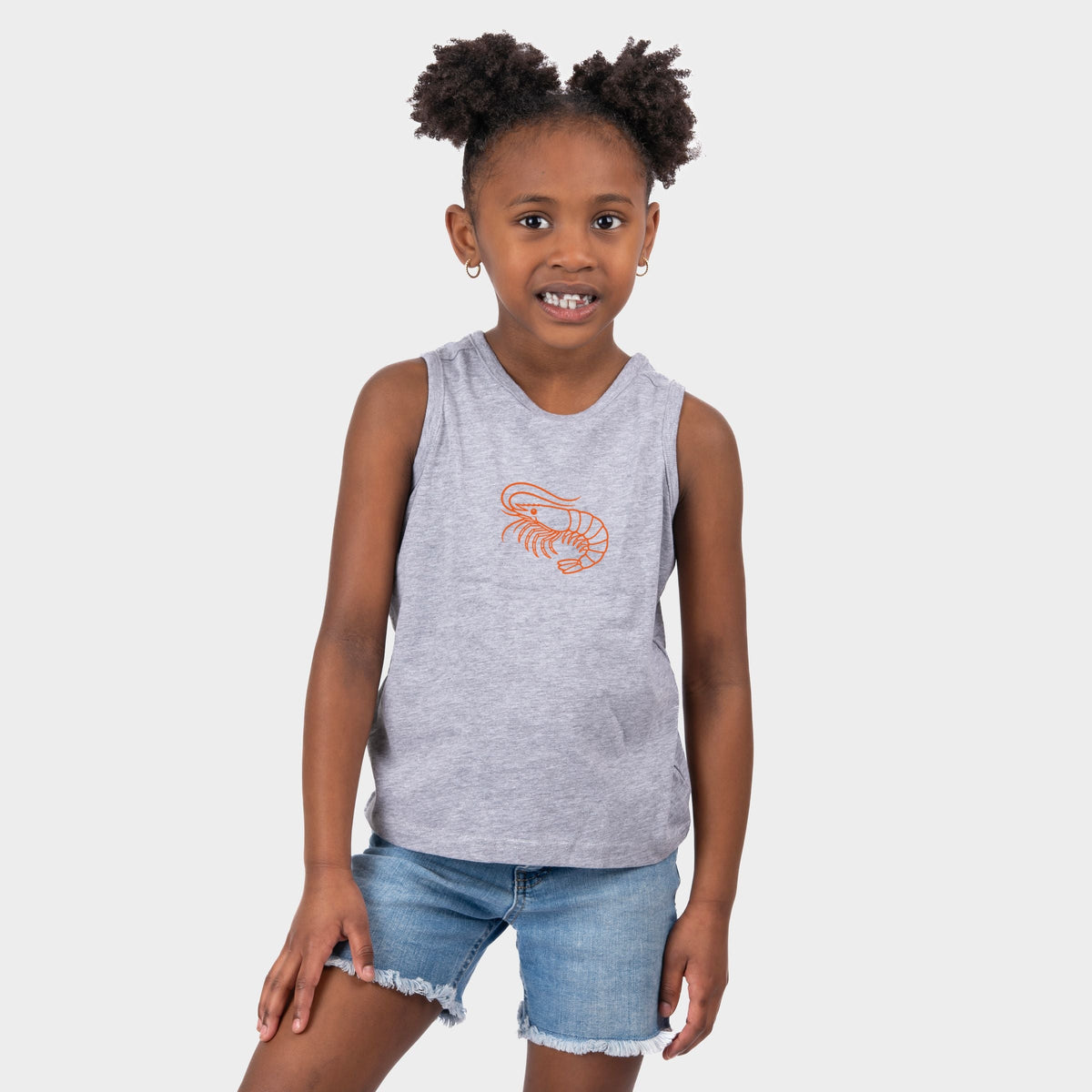 Shrimp Outline - Youth Tank Top