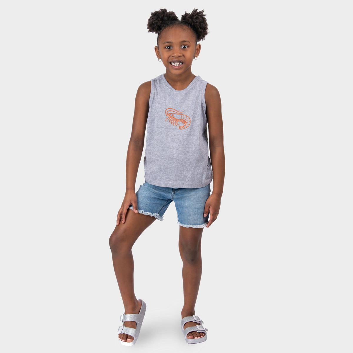 Shrimp Outline - Youth Tank Top