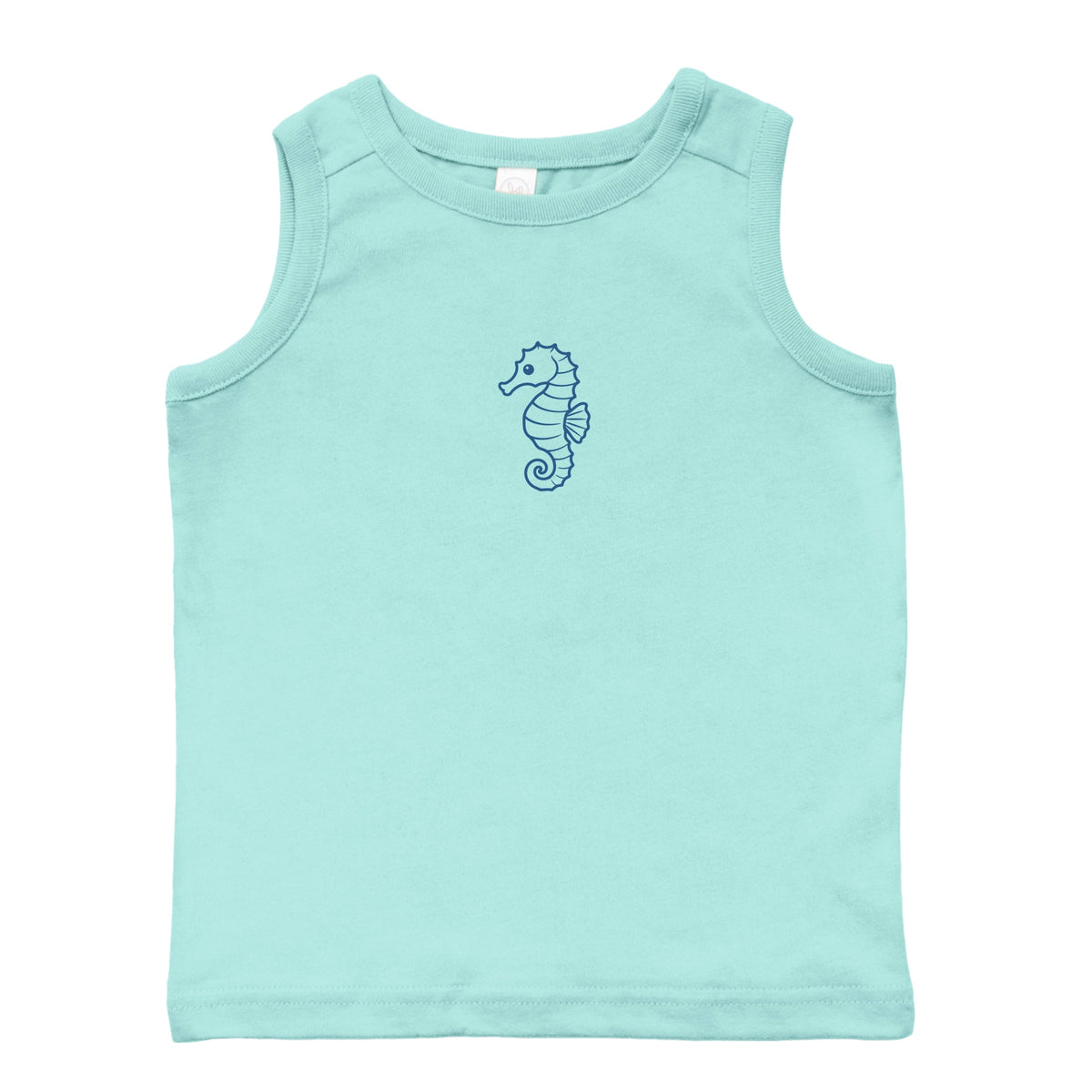Seahorse Outline - Toddler Graphic Tank
