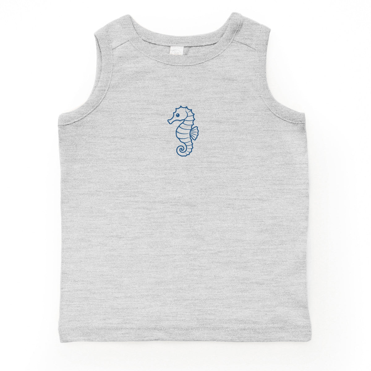 Seahorse Outline - Toddler Graphic Tank