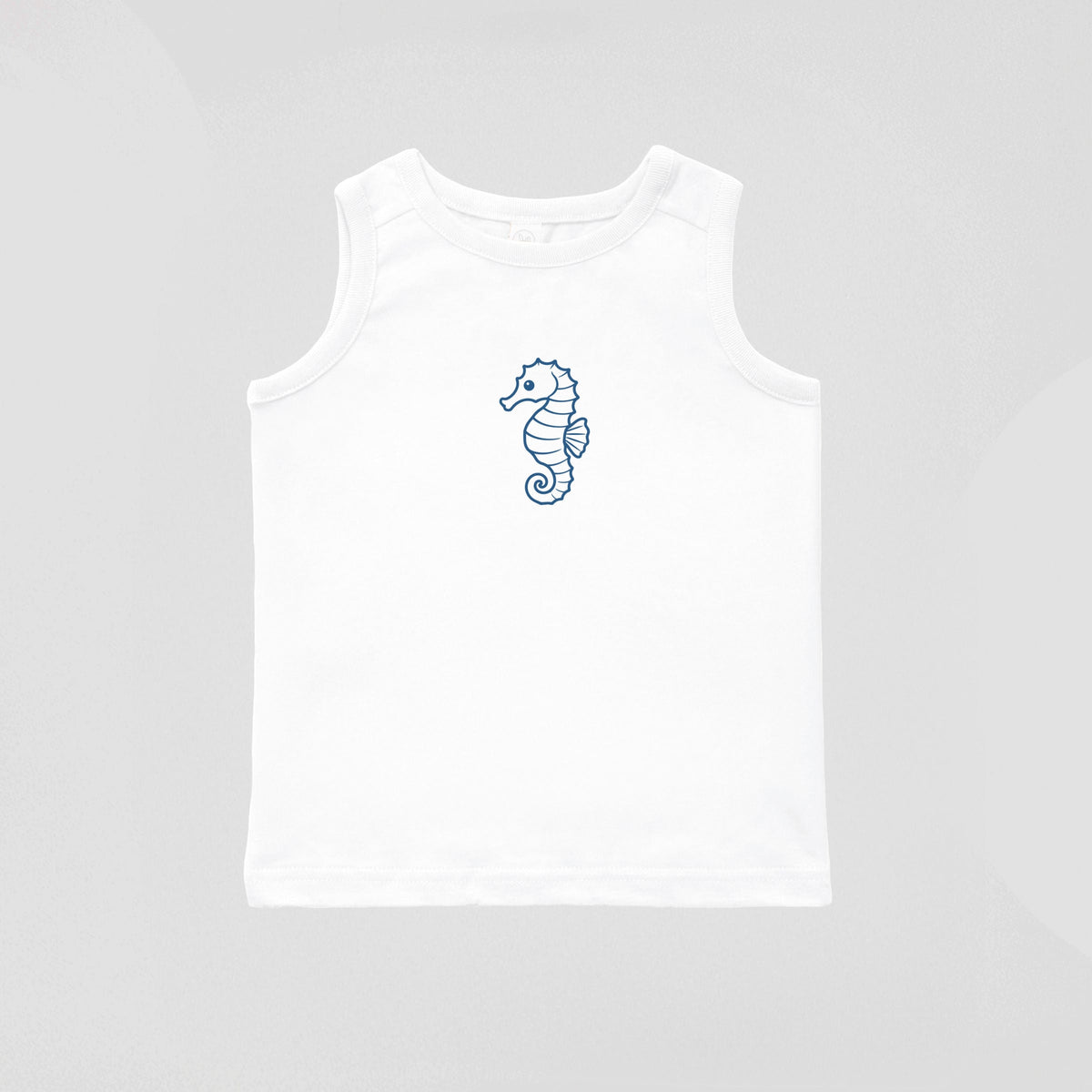 Seahorse Outline - Toddler Graphic Tank