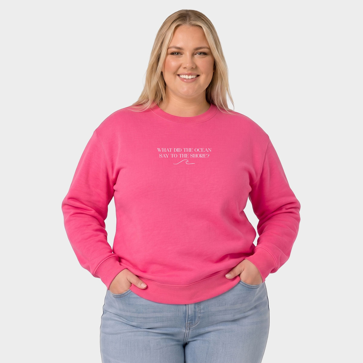 It Just Waved - Women's Plus Sweatshirt