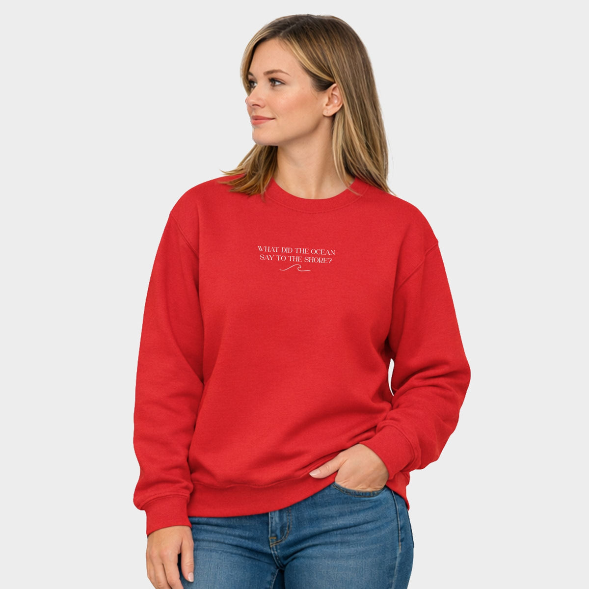 It Just Waved - Women's Graphic Sweatshirt