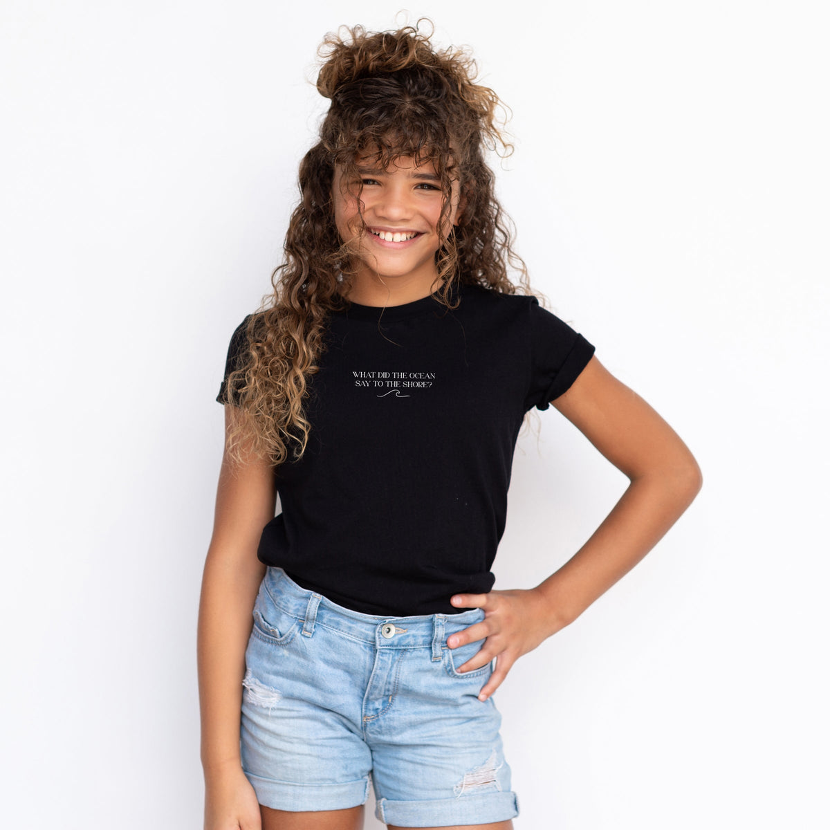 It Just Waved - Youth Short Sleeve Graphic T-Shirt