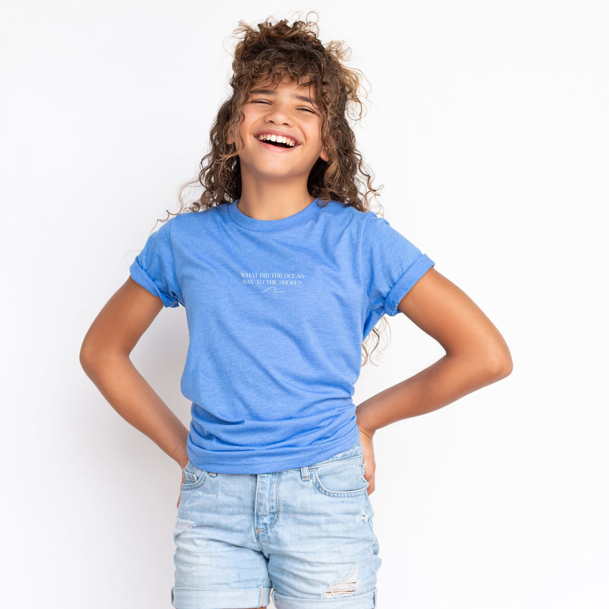 It Just Waved - Youth Short Sleeve Graphic T-Shirt