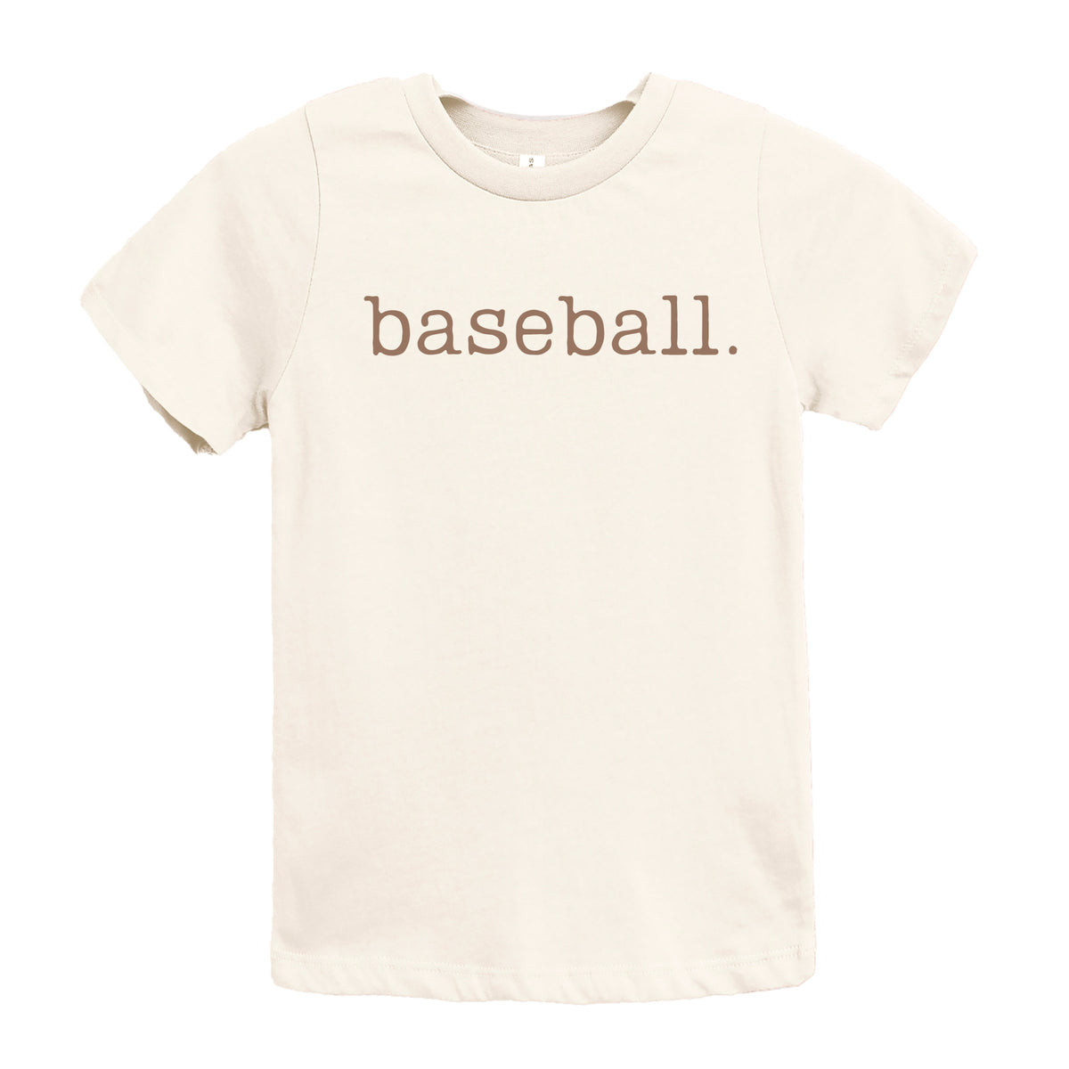 Baseball Typewriter - Youth Short Sleeve Graphic T-Shirt