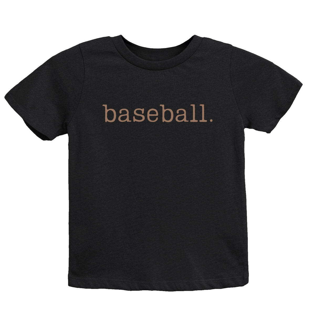 Baseball Typewriter - Youth Short Sleeve Graphic T-Shirt