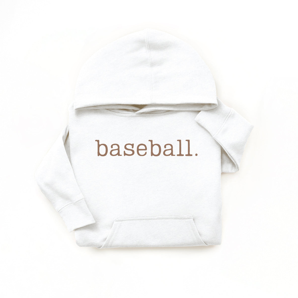 Baseball Typewriter - Youth Graphic Hoodie