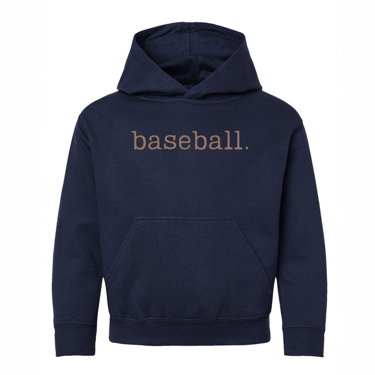 Baseball Typewriter - Youth Graphic Hoodie