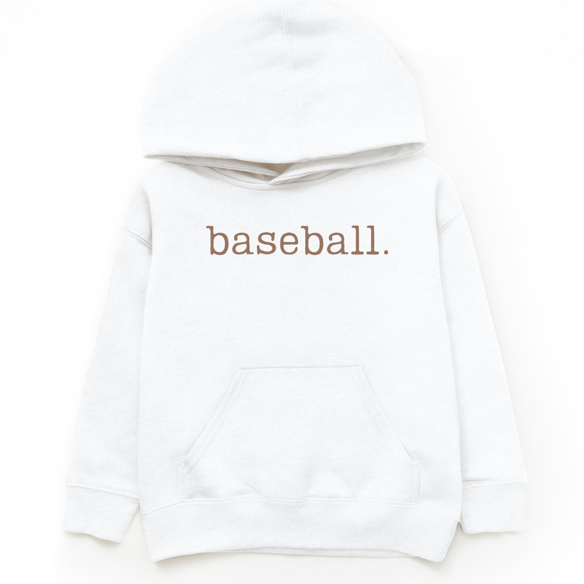 Baseball Typewriter - Youth Graphic Hoodie