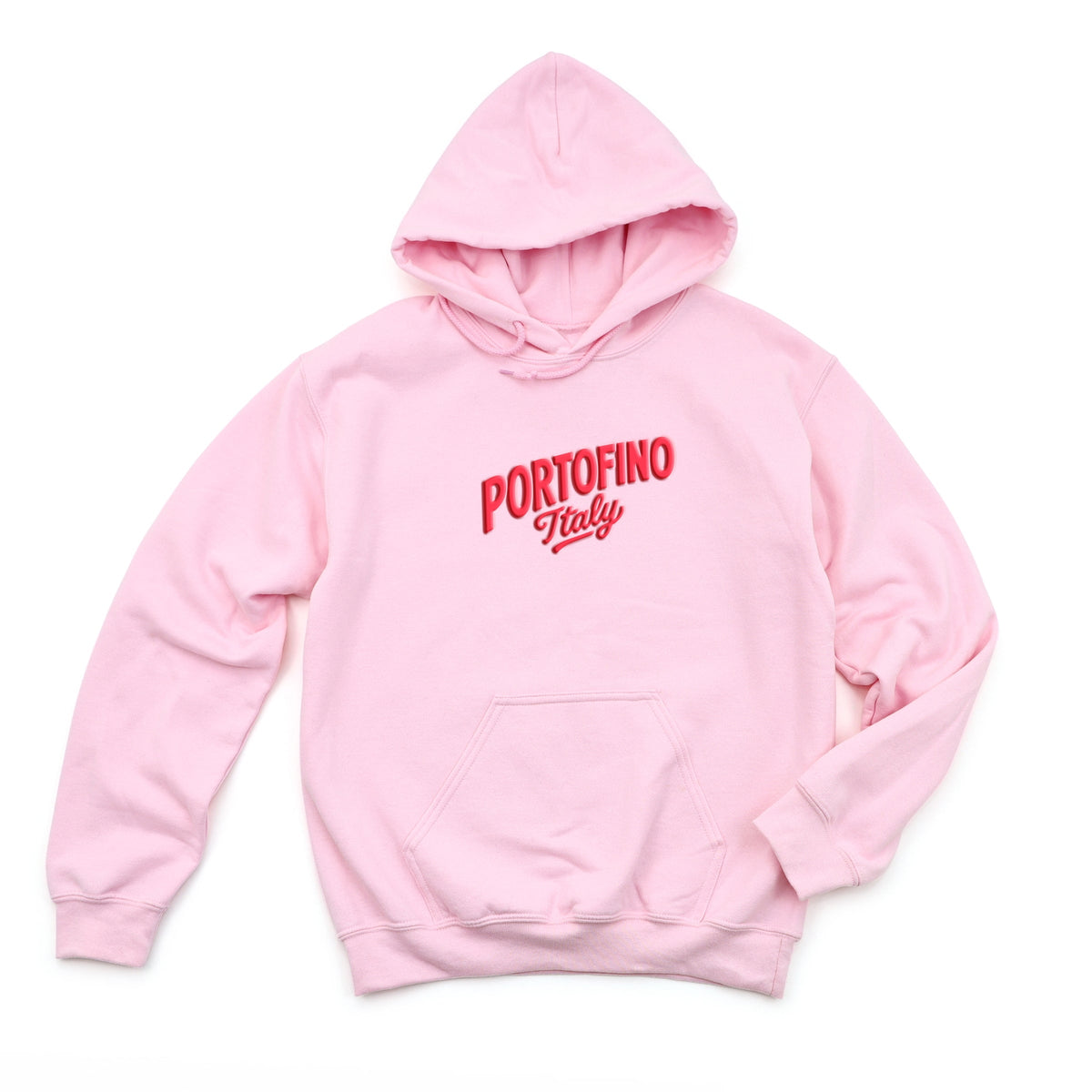 Portofino Vibrant Puff Print - Women's Graphic Hoodie