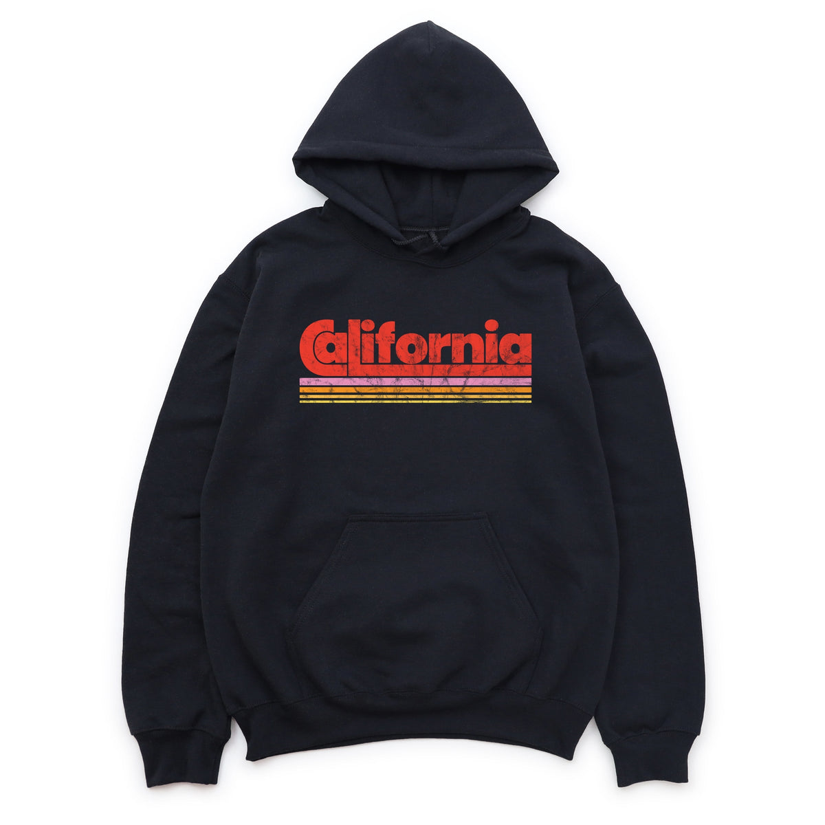 California Retro Stripes - Men's Graphic Hoodie