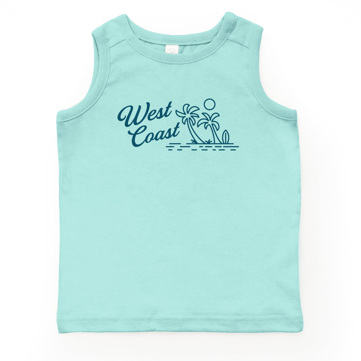 West Coast Palm Trees - Youth Tank Top