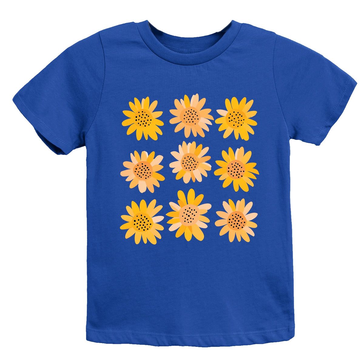 Sunflowers Stacked  - Youth Short Sleeve Graphic T-Shirt