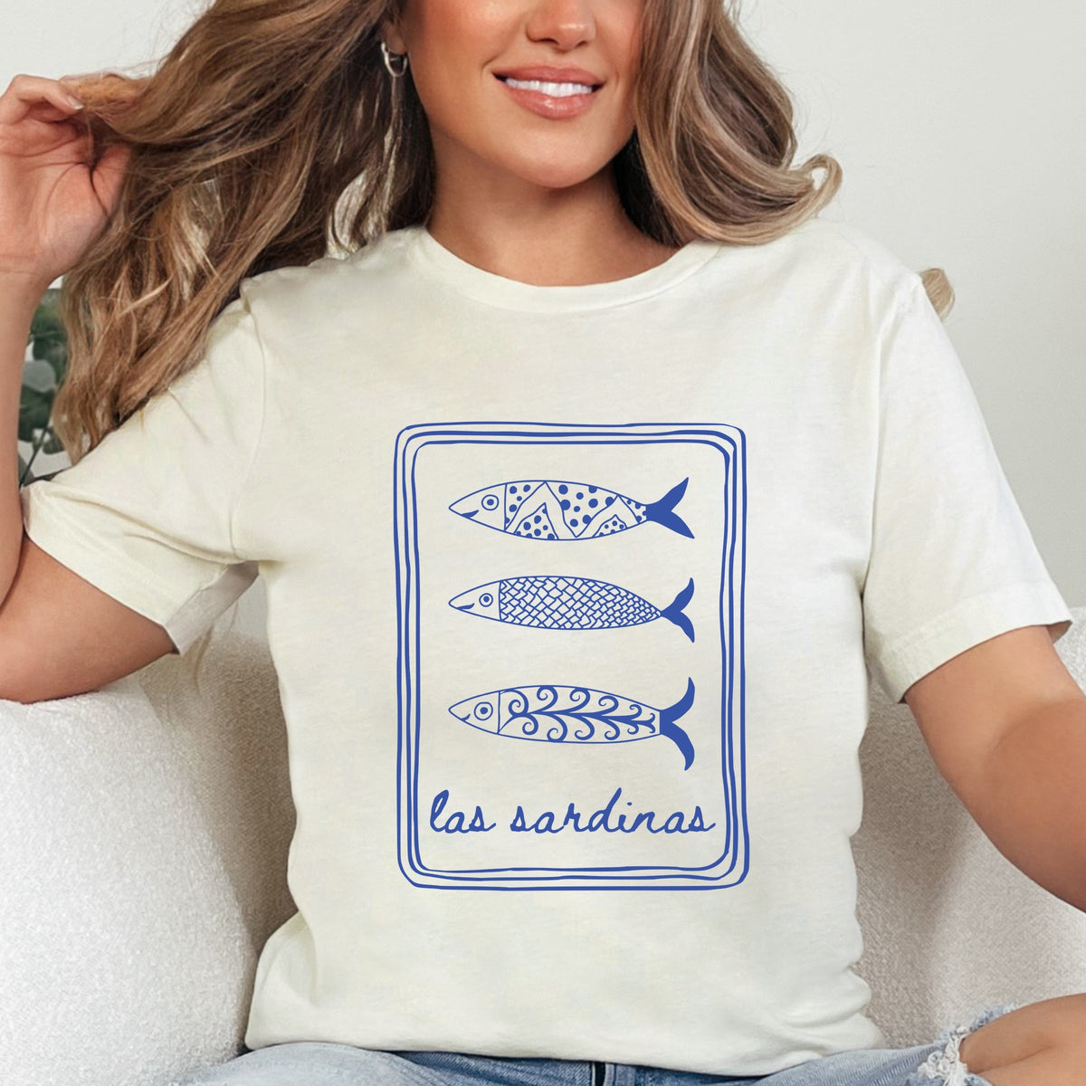Las Sardinas - Women's Short Sleeve Graphic T-Shirt
