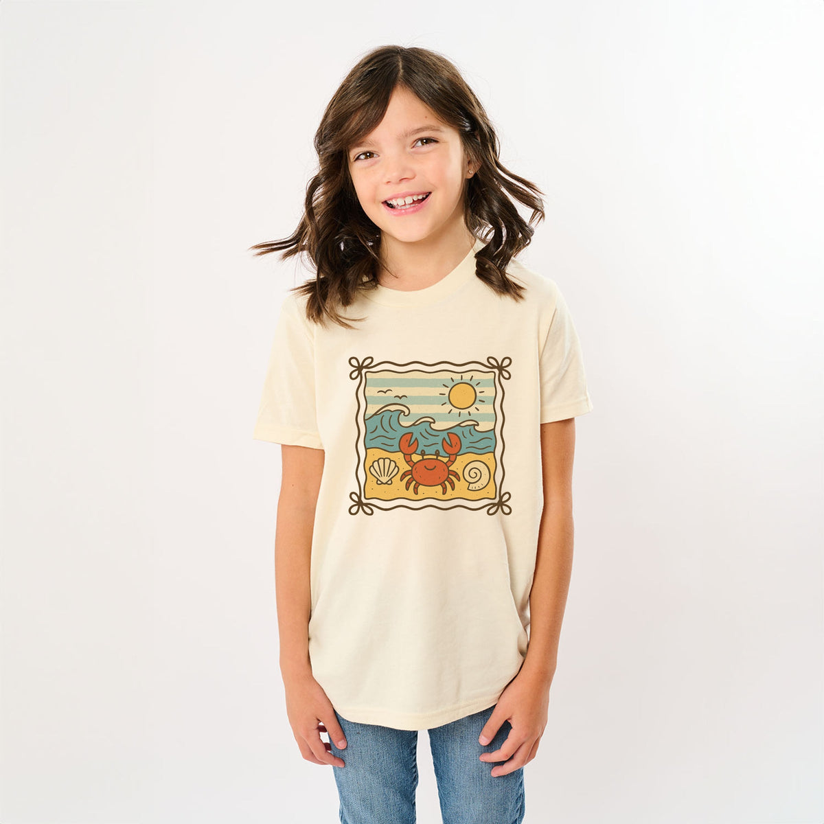 Crab Frame - Youth Short Sleeve Graphic T-Shirt