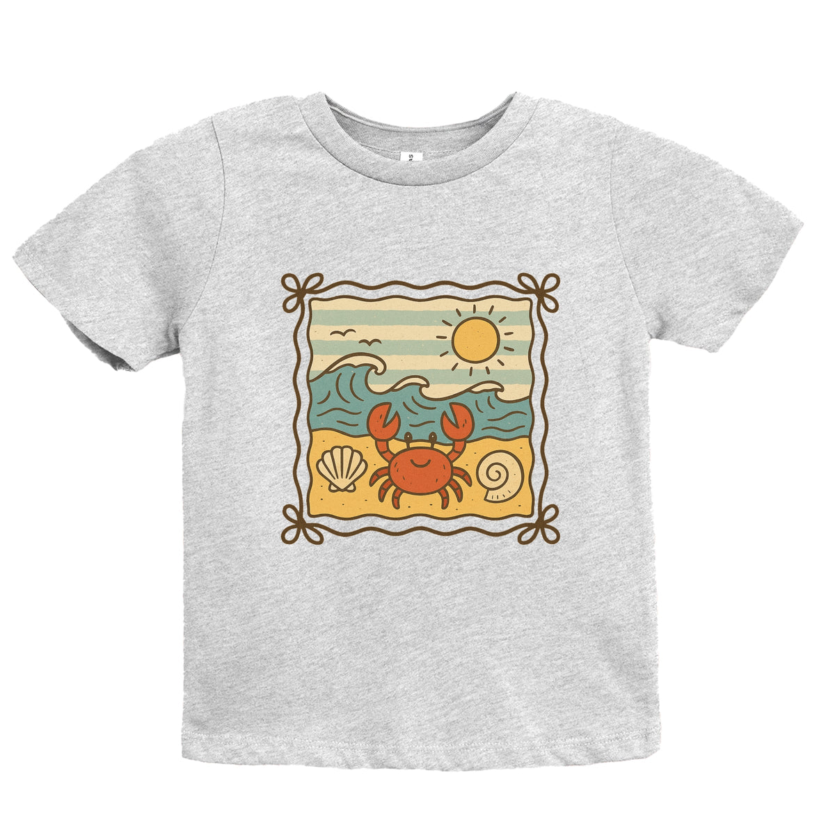 Crab Frame - Youth Short Sleeve Graphic T-Shirt