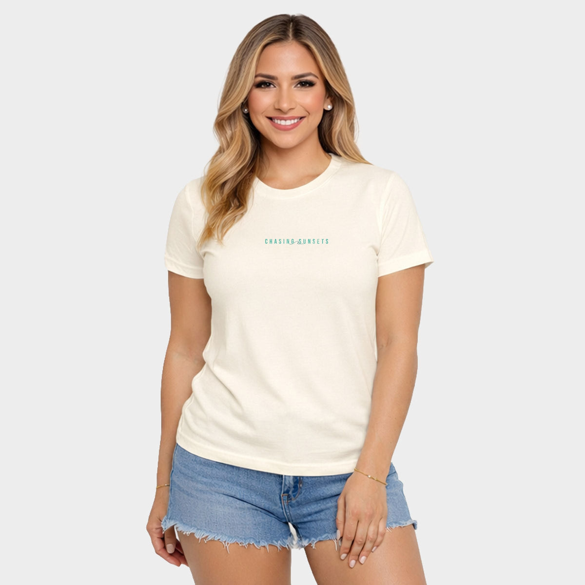 Chasing Sunsets Waves - Women's Short Sleeve Graphic T-Shirt