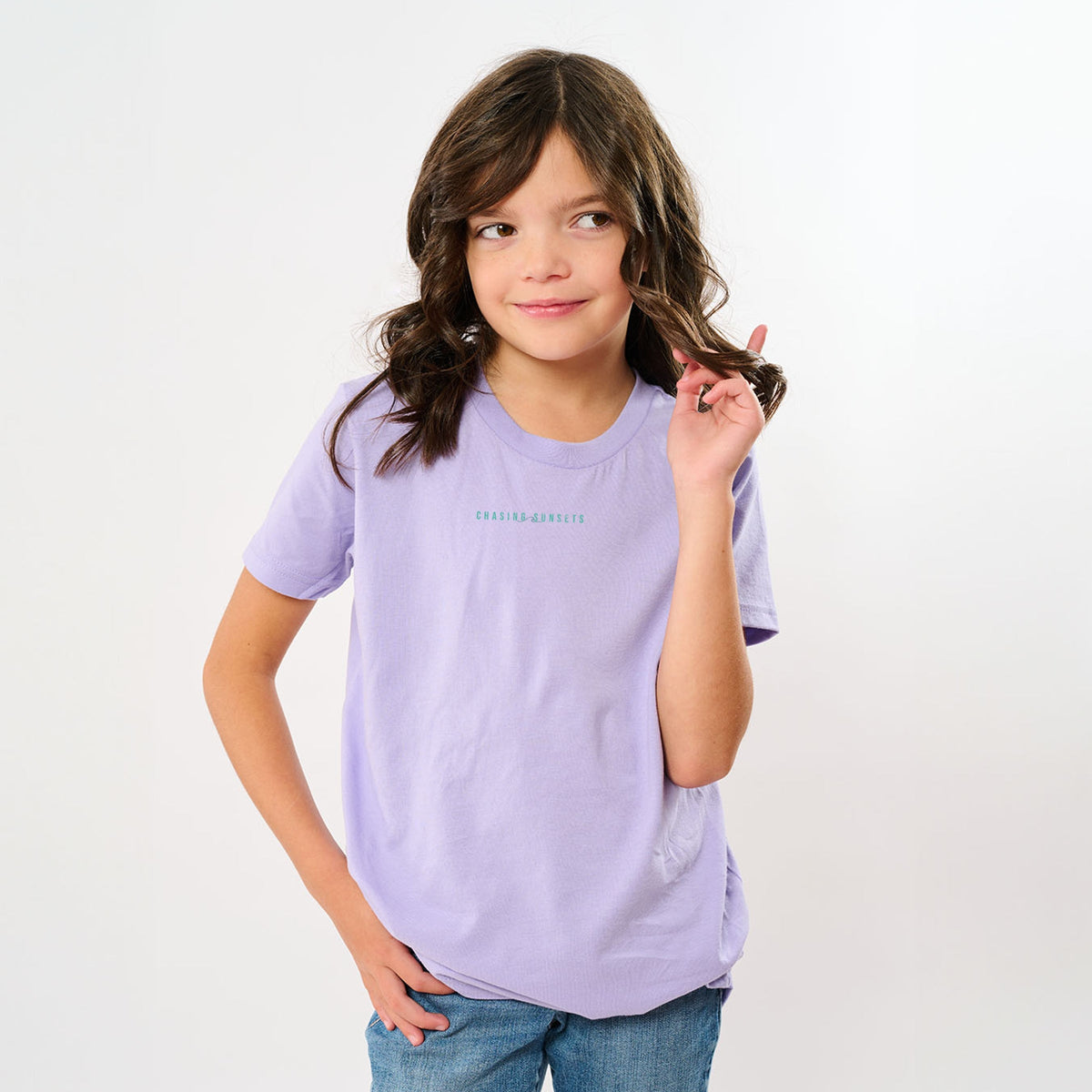 Chasing Sunsets Waves - Youth Short Sleeve Graphic T-Shirt