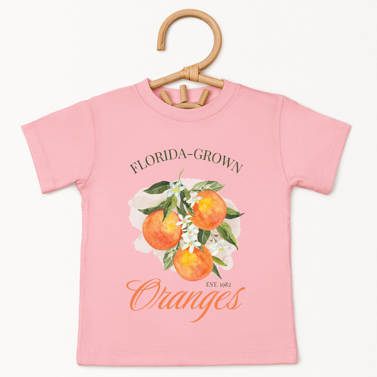 Florida Grown Oranges - Toddler Short Sleeve Graphic T-Shirt