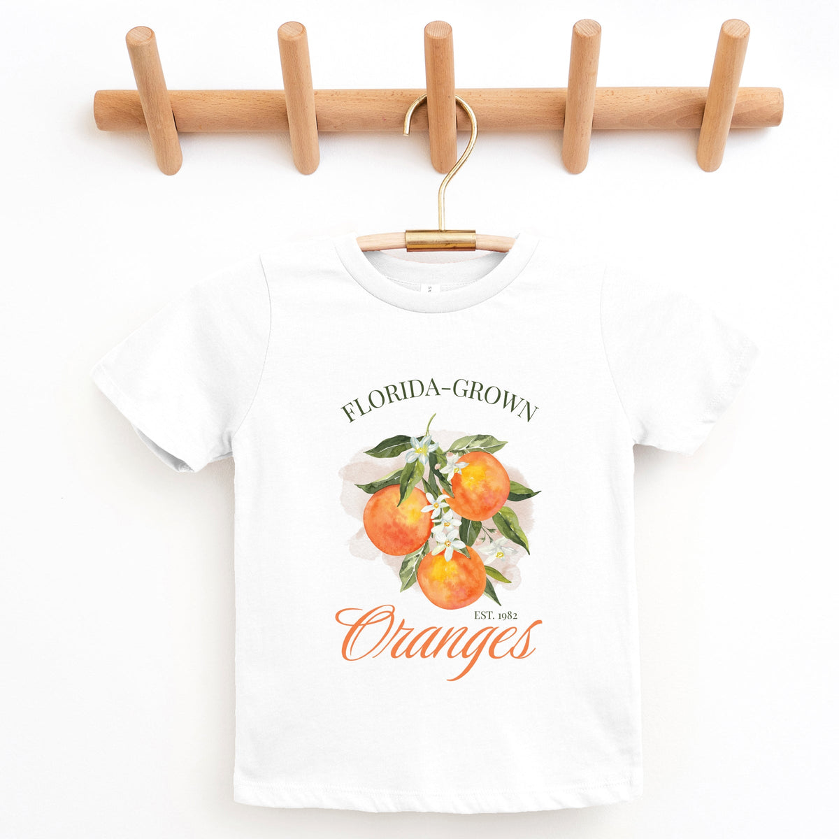 Florida Grown Oranges - Youth Short Sleeve Graphic T-Shirt
