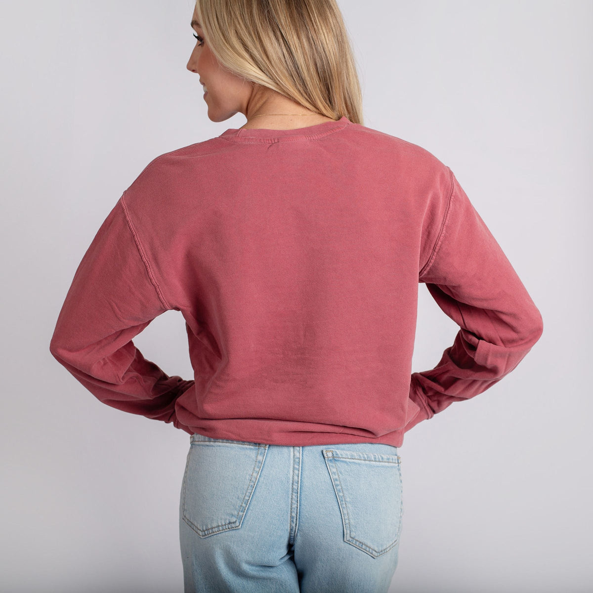 Bombshell Era Arched - Women's Lightweight Garment Dyed Sweatshirt