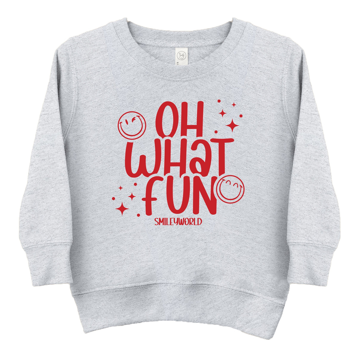 SmileyWorld Oh What Fun - Toddler Graphic Sweatshirt and Youth Graphic Sweatshirt