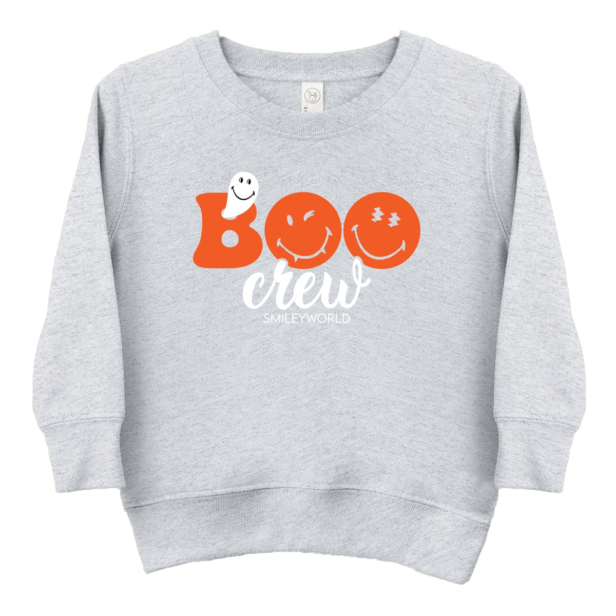 SmileyWorld Boo Crew - Toddler Graphic Sweatshirt and Youth Graphic Sweatshirt