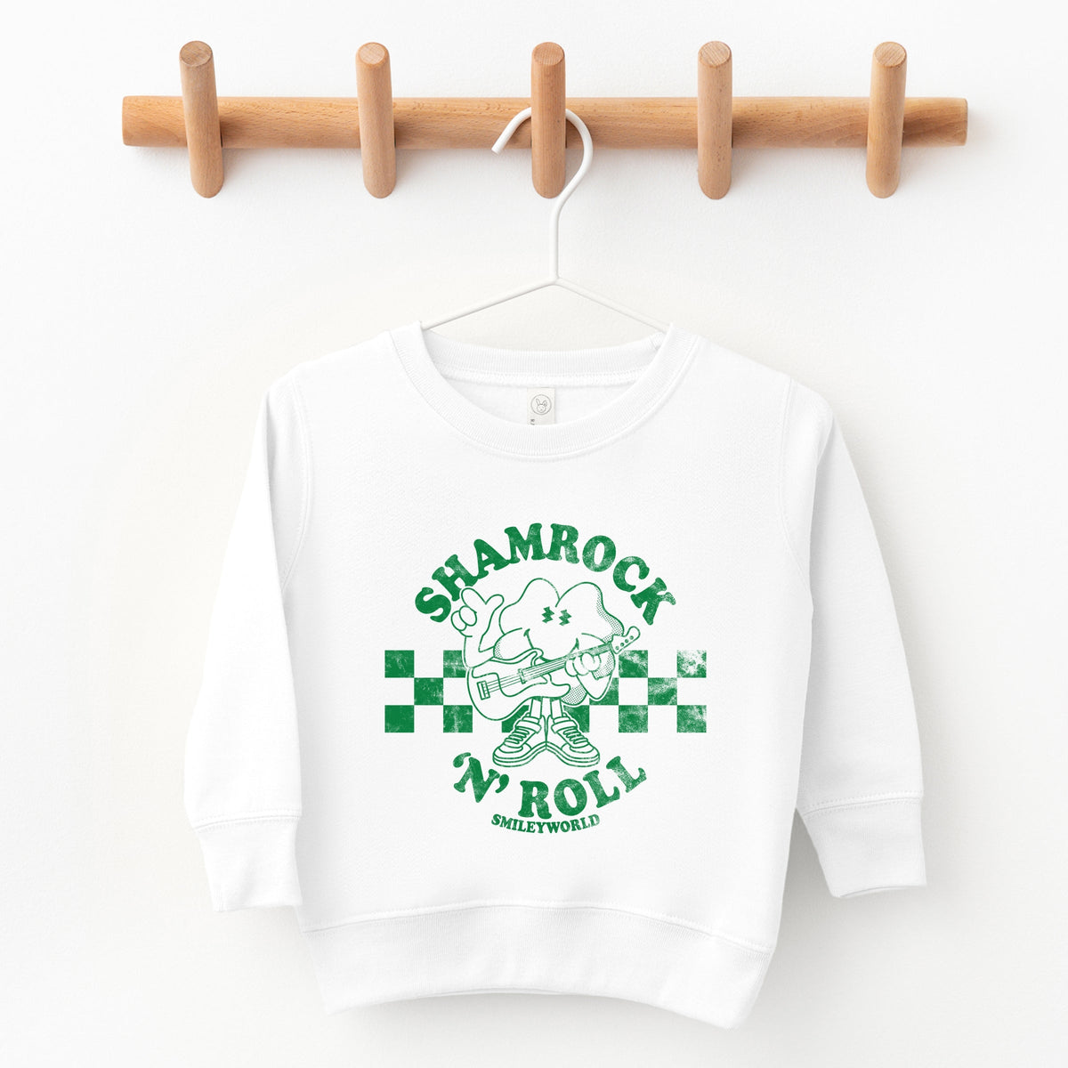 SmileyWorld Shamrock 'N' Roll - Toddler Graphic Sweatshirt