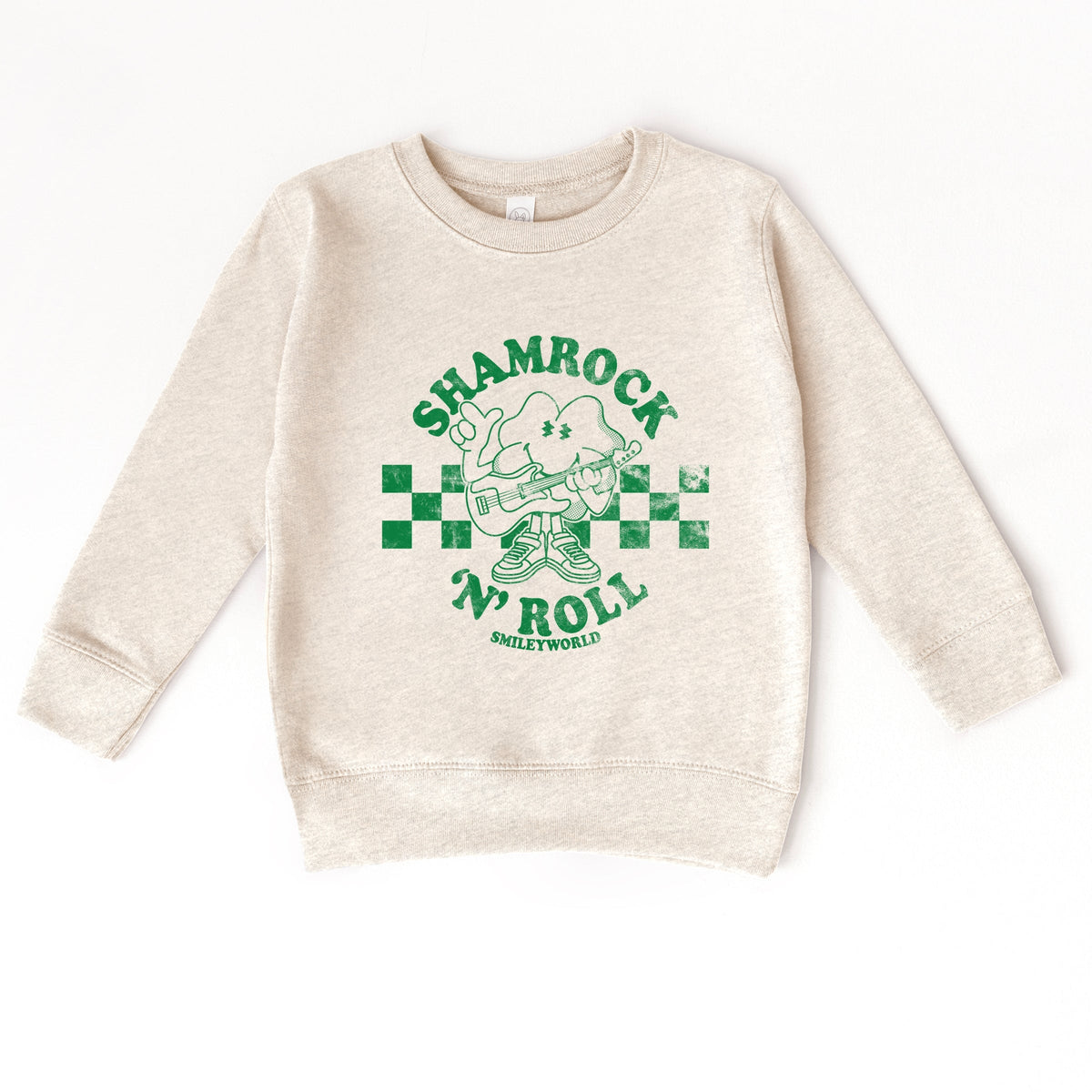 SmileyWorld Shamrock 'N' Roll - Toddler Graphic Sweatshirt