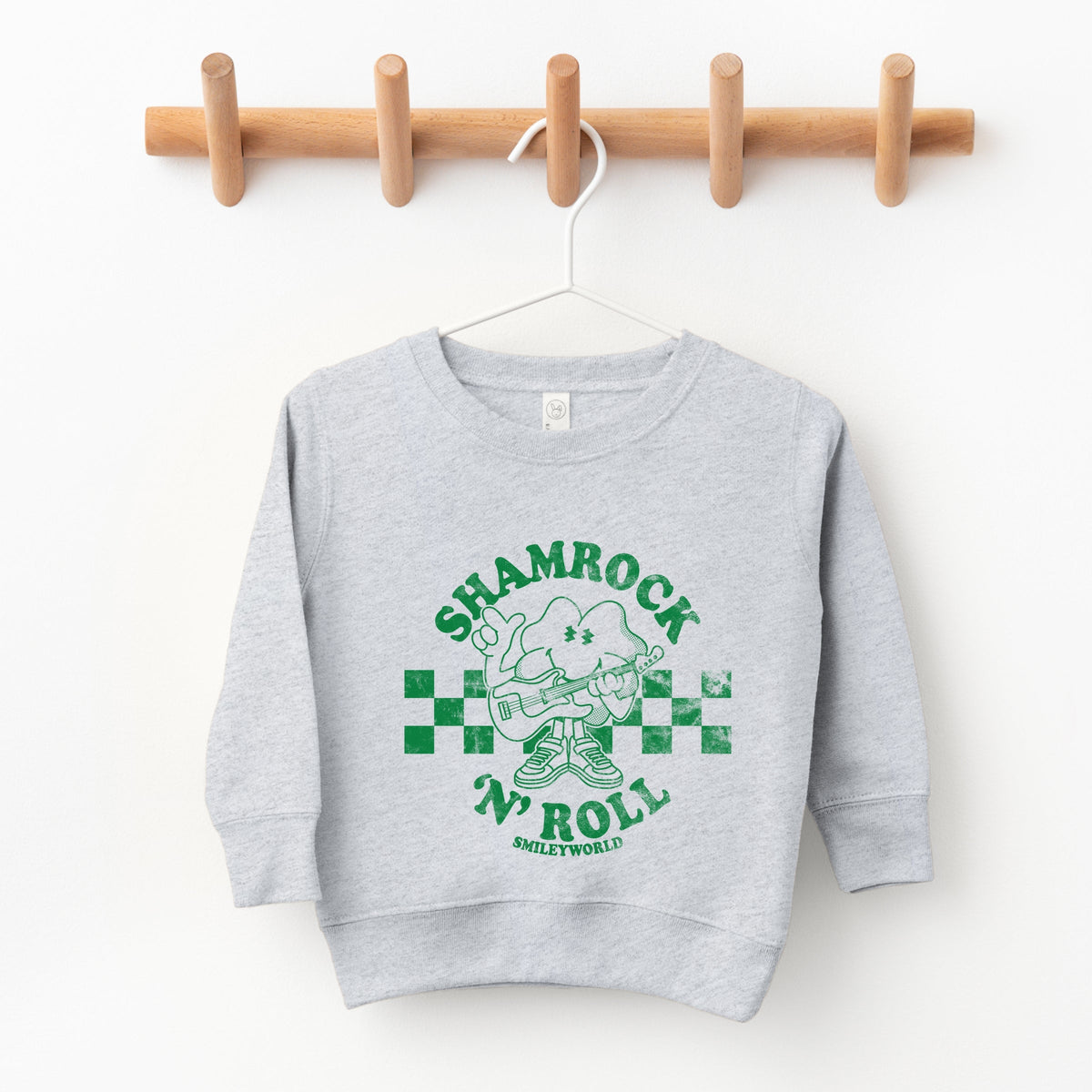 SmileyWorld Shamrock 'N' Roll - Toddler Graphic Sweatshirt