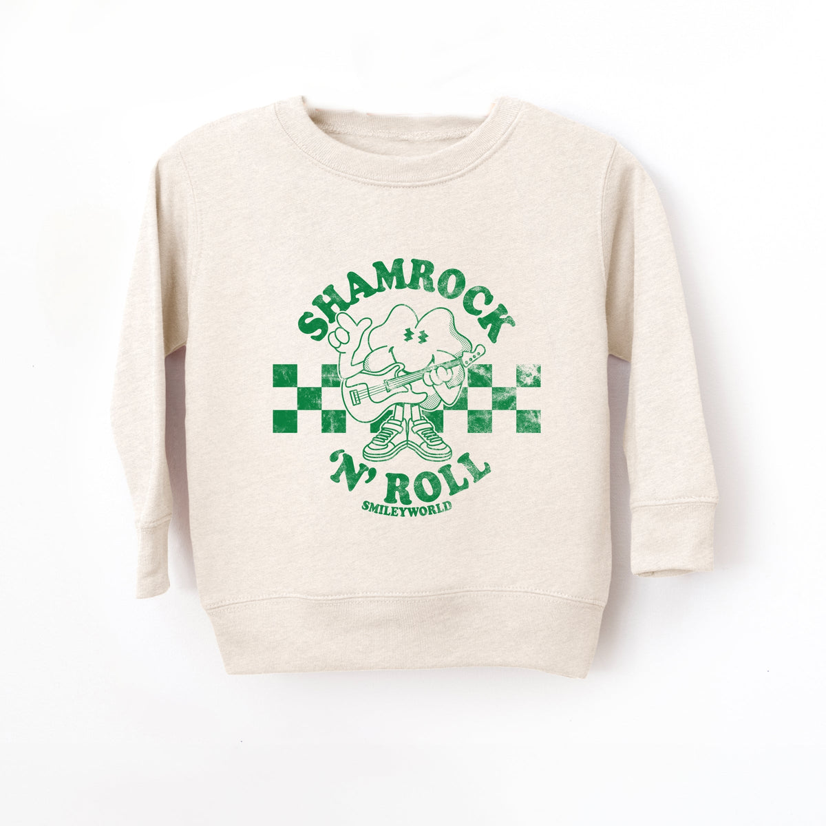 SmileyWorld Shamrock 'N' Roll - Toddler Graphic Sweatshirt