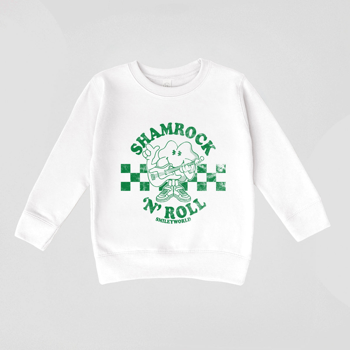 SmileyWorld Shamrock 'N' Roll - Toddler Graphic Sweatshirt