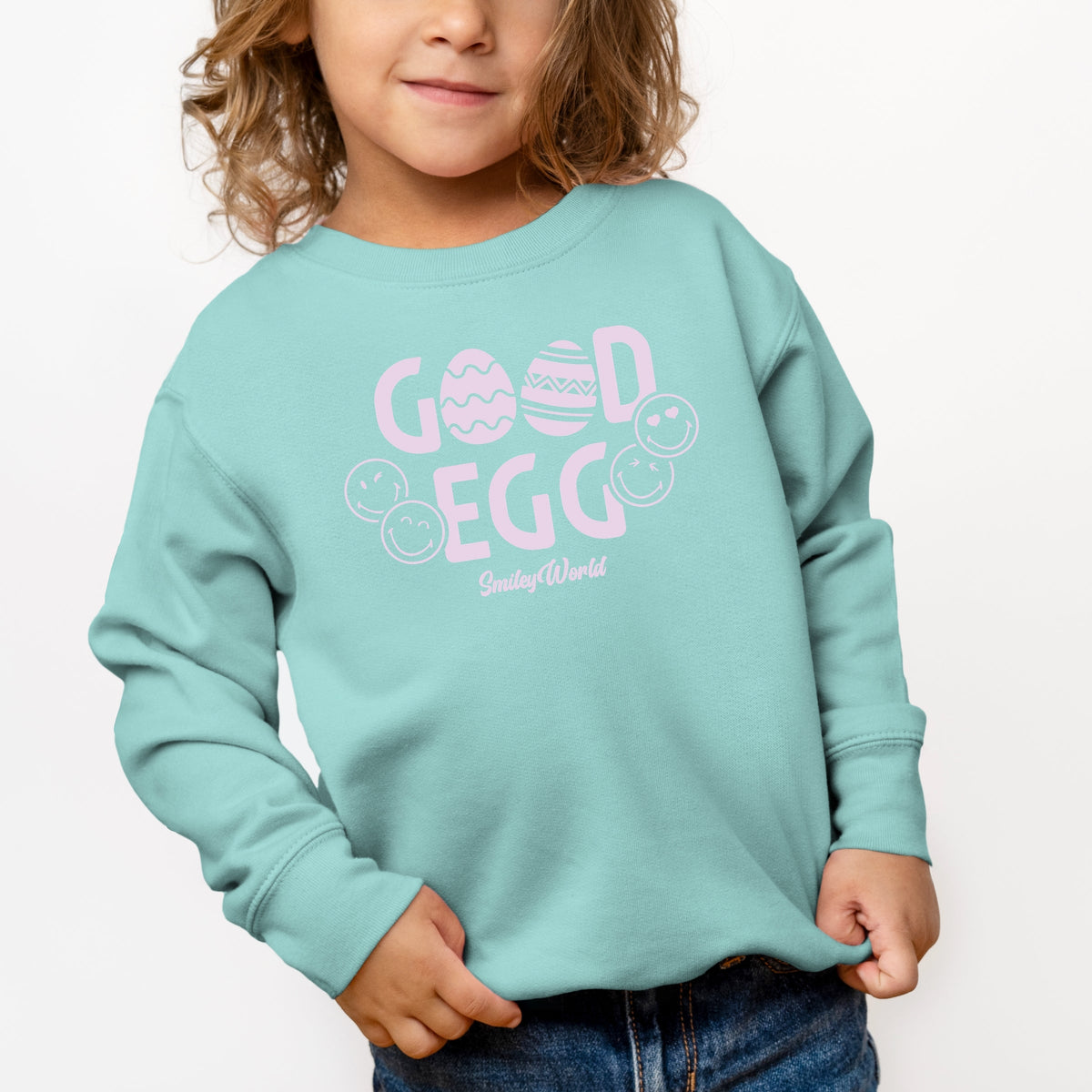 SmileyWorld Good Egg - Toddler Graphic Sweatshirt